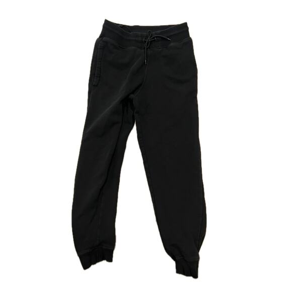 Wss Black Cuffed Ankle Joggers Mens M - Picture 1 of 3
